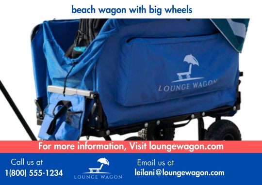 Navigating the Shore: The Ultimate Guide to Beach Wagon with Big Wheels