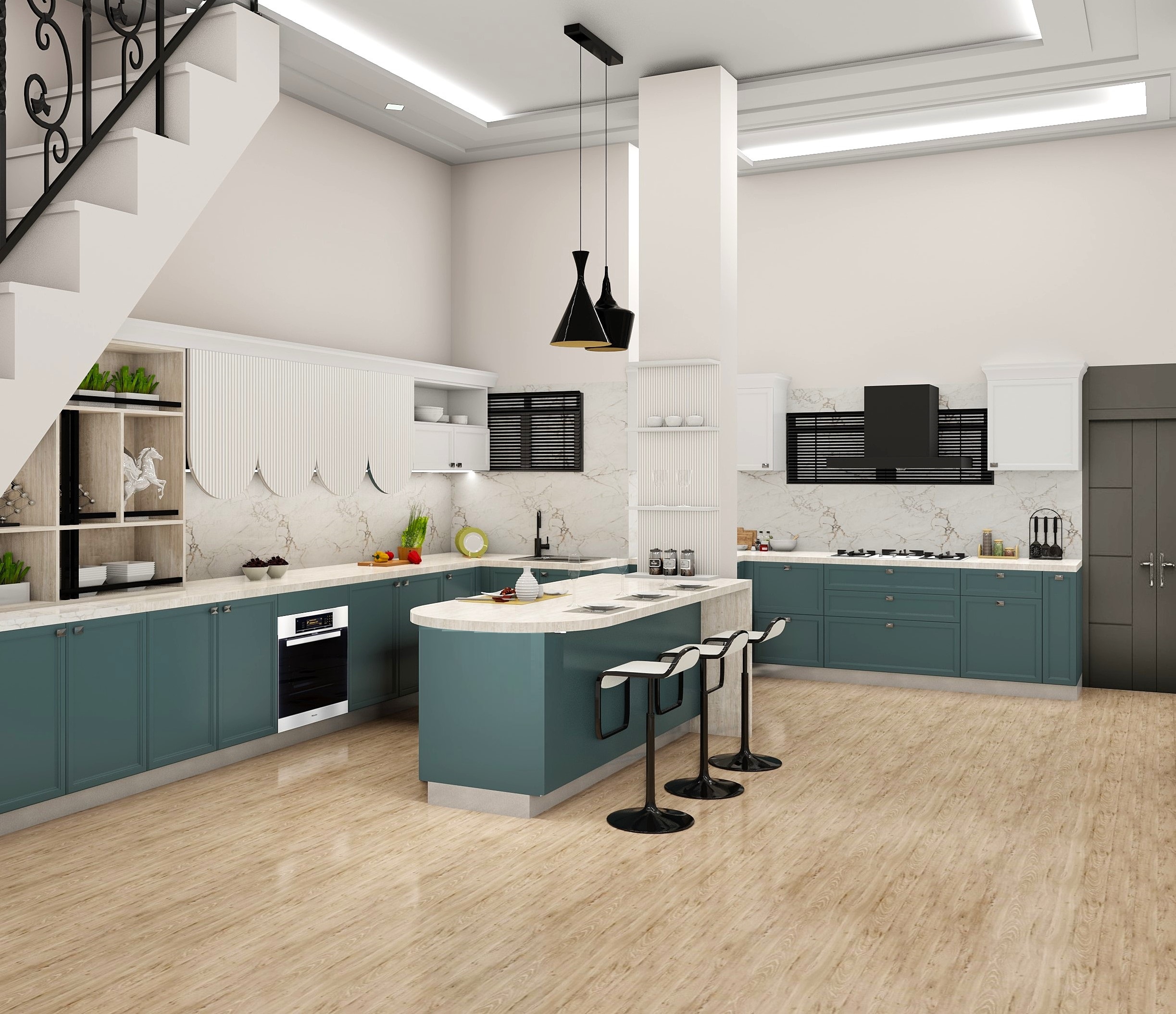 Eco-Friendly Modular Kitchen for Modern Living