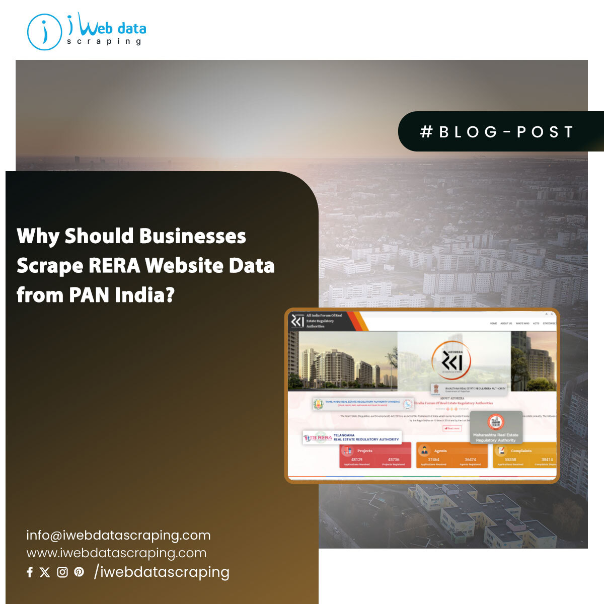 Reasons to Scrape RERA Website Data from PAN India
