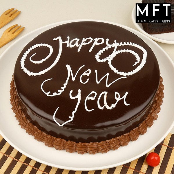 Celebrate the New Year with a Scrumptious New Year Cake.