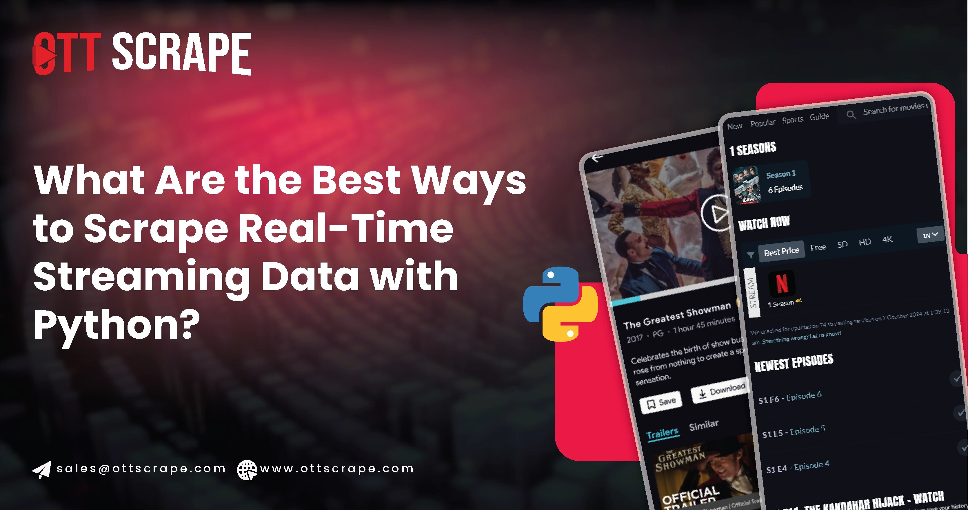 Best Ways to Scrape Real-Time Streaming Data with Python