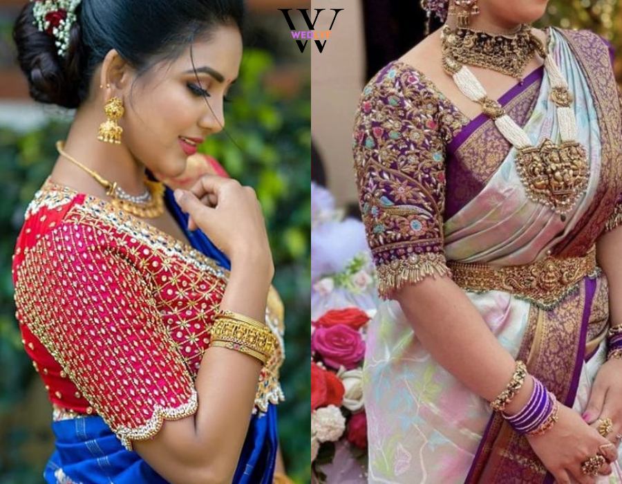 Latest Maggam Work Designs on Pattu Blouses: Redefining Elegance in 2024