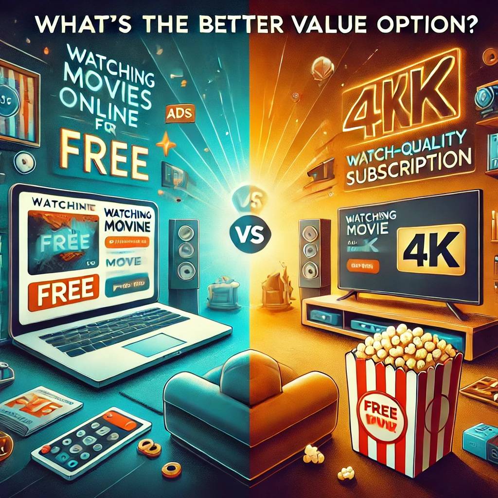 Watching Movies Online for Free with Subscription What's the Better Value Option
