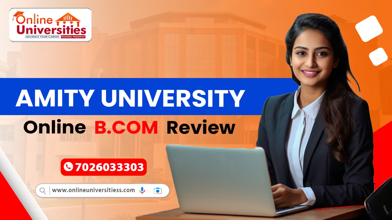 Amity University Online B.Com Review