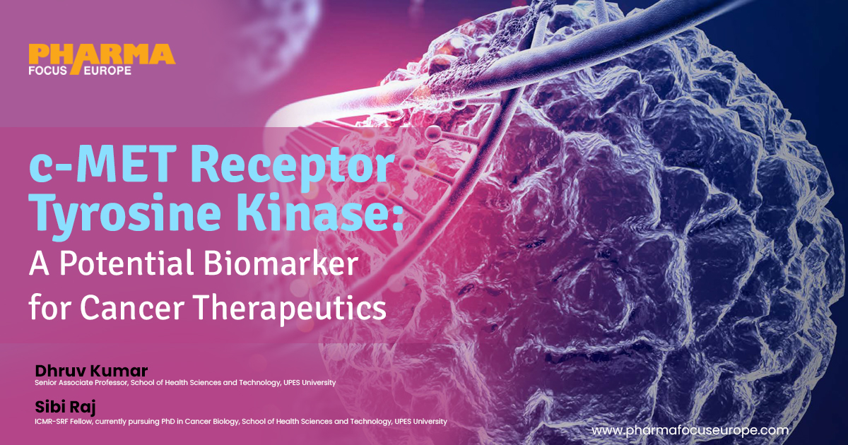 C-MET Receptor Tyrosine Kinase: A Potential Biomarker for Cancer Therapeutics