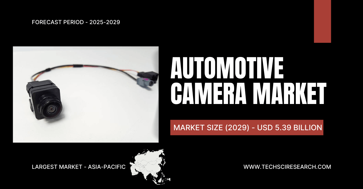 Automotive Camera Market [USD 3.39 Billion, 8.10% CAGR] Share, Trends, and Future Growth Projections