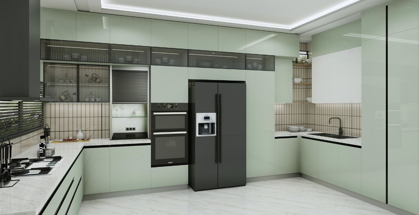 Family-Friendly and Beautiful Modular Kitchen Design