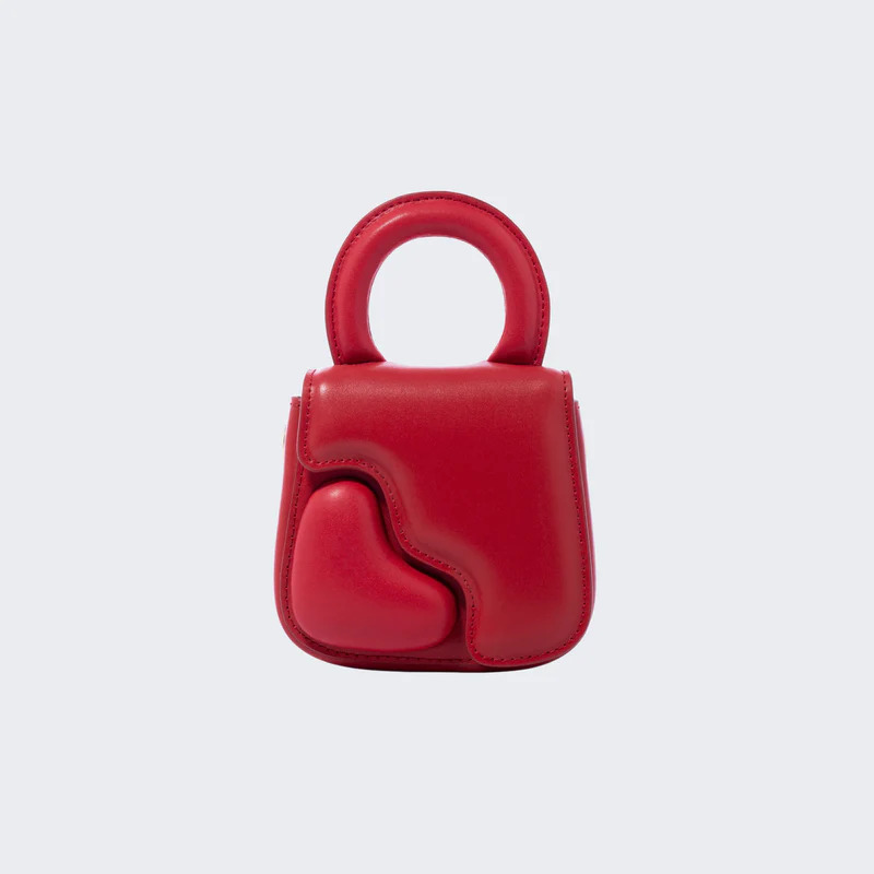 Make Heads Turn with La Festin’s Red Heart Backpack