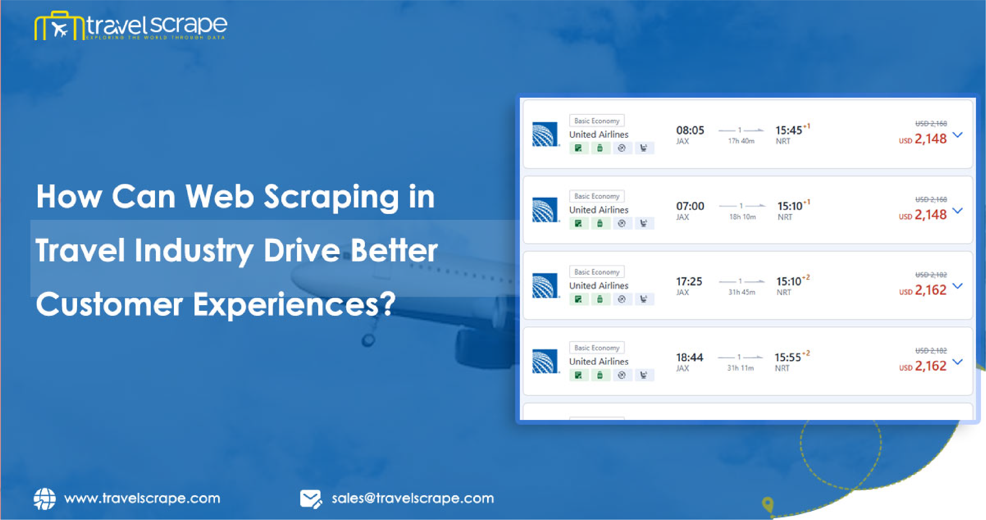 Web Scraping in Travel Industry Drive Better Customer Experiences