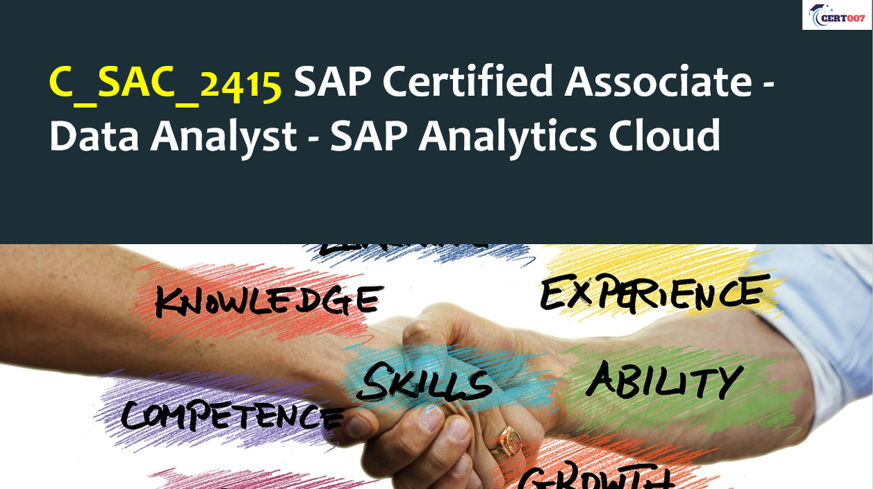 Preparing for C_SAC_2415 Data Analyst - SAP Analytics Cloud Exam