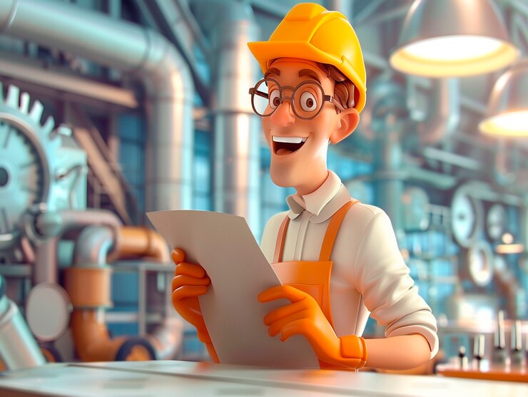 3D Animation for Safety Compliance in Manufacturing