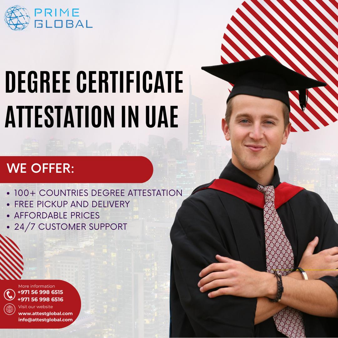 Quick Degree Attestation Services for Expats in the UAE