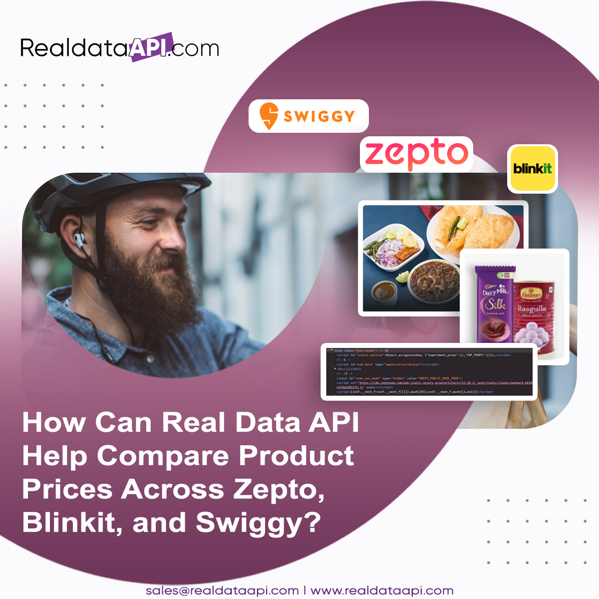 Scrape Zepto, Blinkit, and Swiggy Data for Grocery Price Comparison