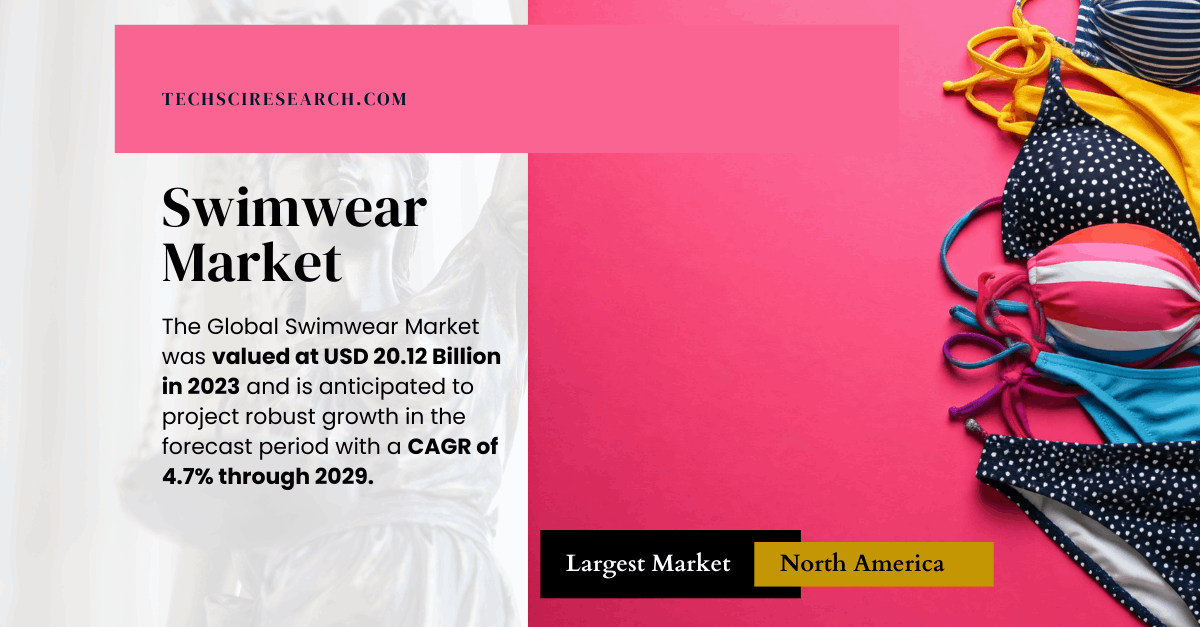 Swimwear Market [USD 20.12 Billion Value, 4.7% CAGR] &ndash; Latest Market Report, Demand, and Growth Forecast