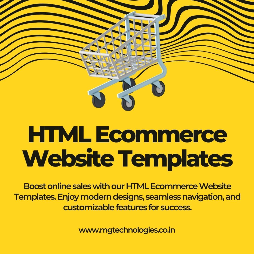 Start Selling Online with HTML Ecommerce Website Templates