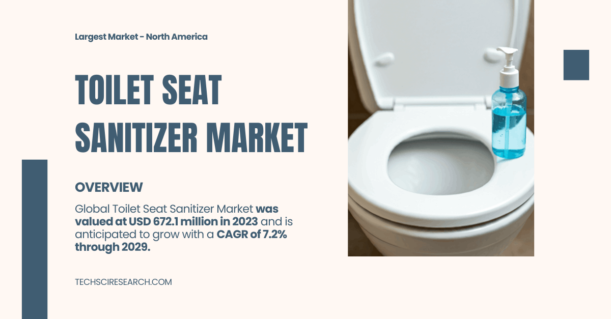 Toilet Seat Sanitizer Market {2029} Trends: Key Players, Demand, and Growth at 7.2% CAGR