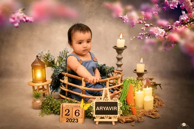 A Baby’s First Chapter: 1st Month Photoshoot Chronicles