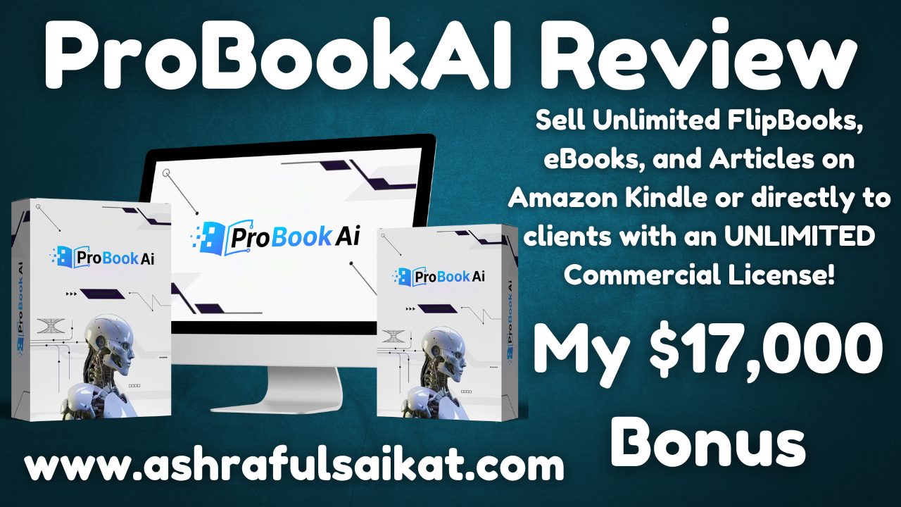 ProBookAI Review – Make Easy Money By Selling FlipBooks