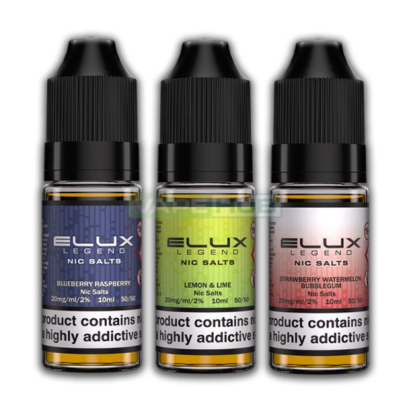 Top Flavours in Elux Legend Nic Salt E-Liquid You Must Try