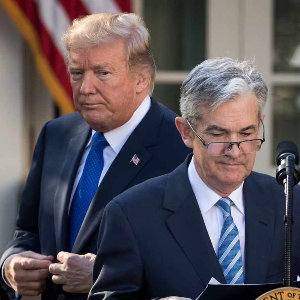 Trump Rules Out Replacing Federal Reserve Chair Jerome Powell