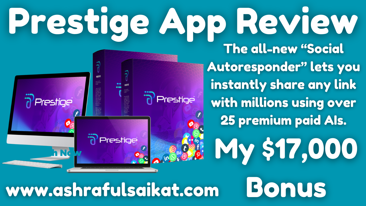 Prestige App Review - Send Any Message With Any Link (By Mike)