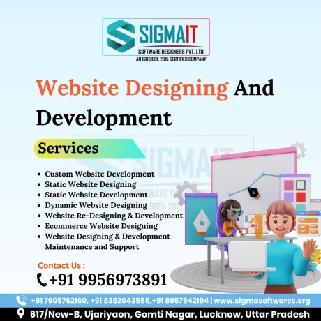 Best Website Designing Services in Lucknow: Transforming Your Online Identity