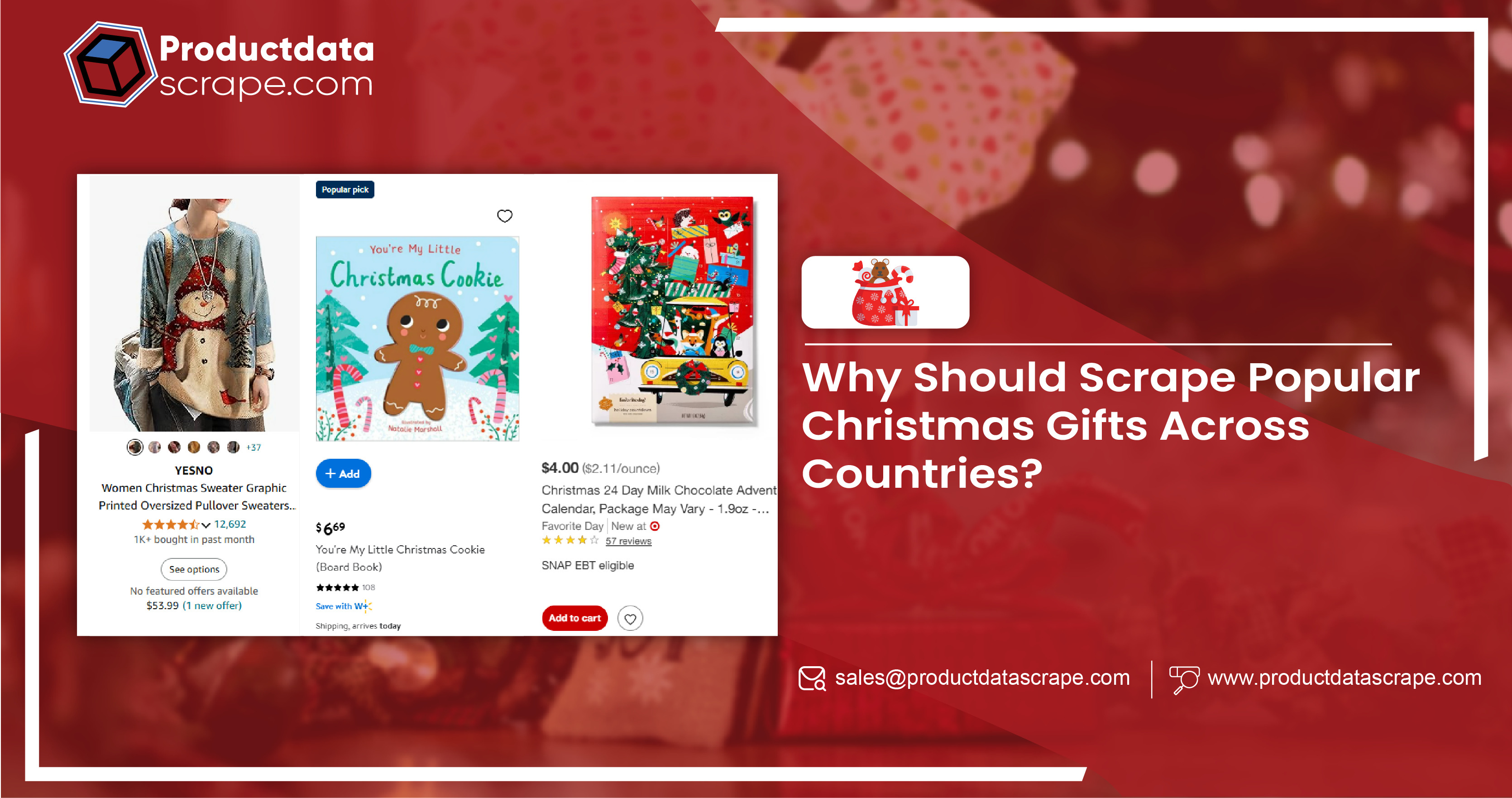 Reasons to Scrape Popular Christmas Gifts Across Countries