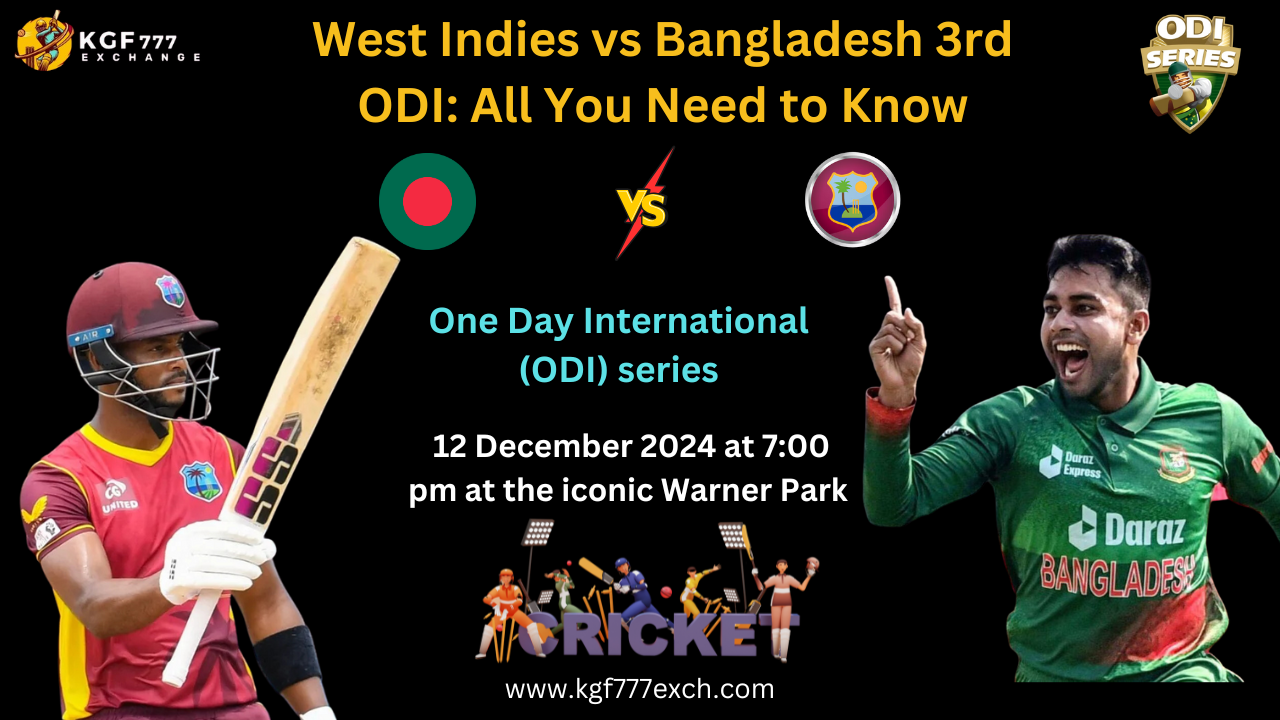 West Indies vs Bangladesh 3rd ODI: All You Need to Know