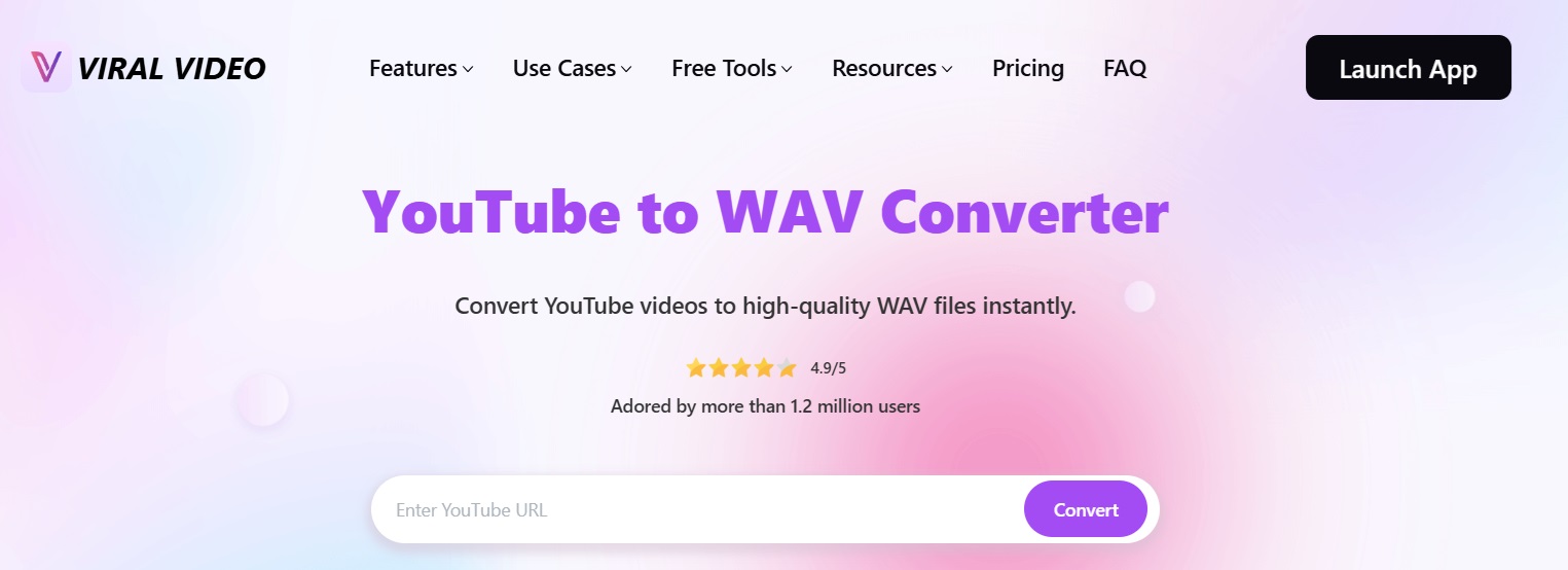YouTube to WAV Converter