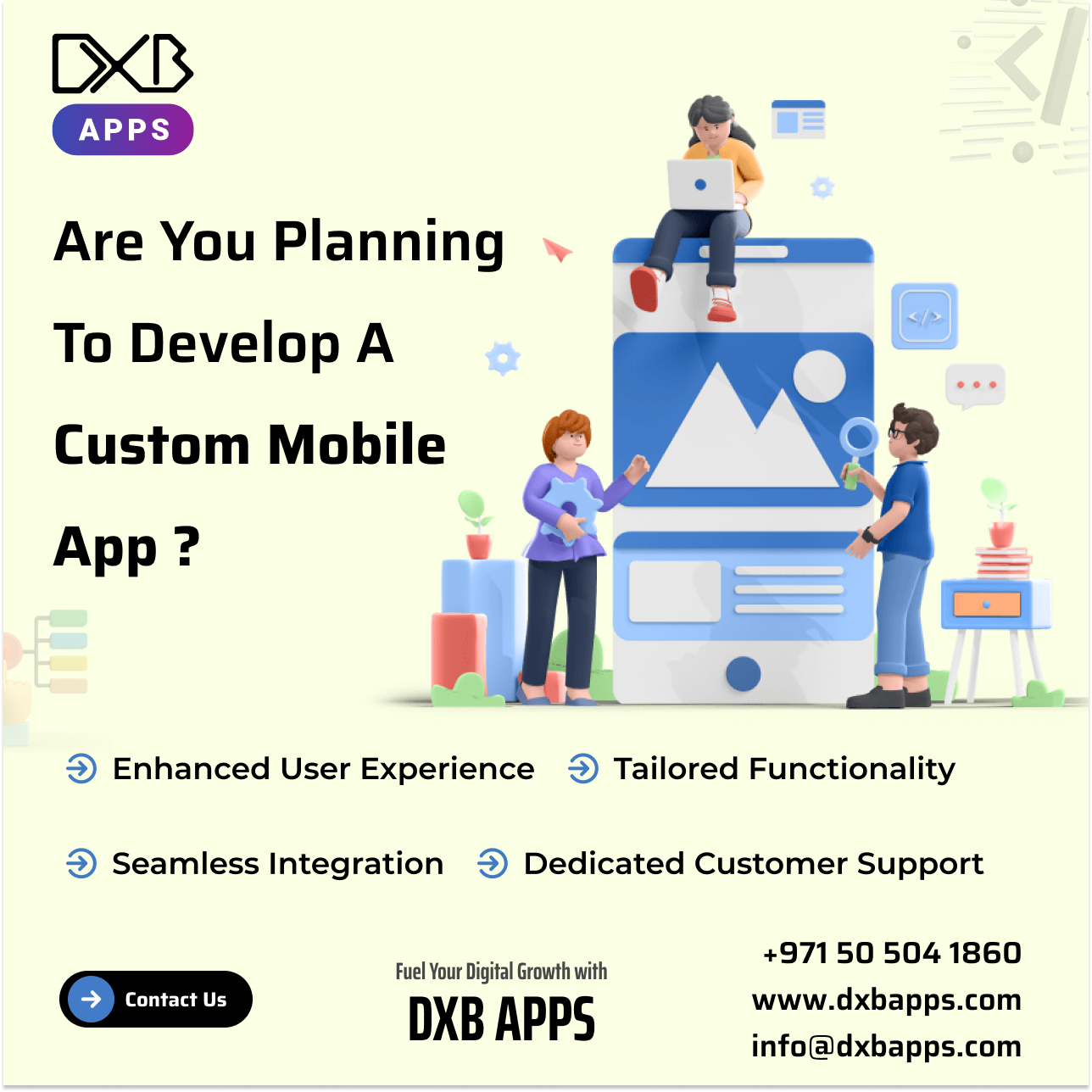 DXB APPS is the leading fintech mobile app development Abu Dhabi company offering top apps