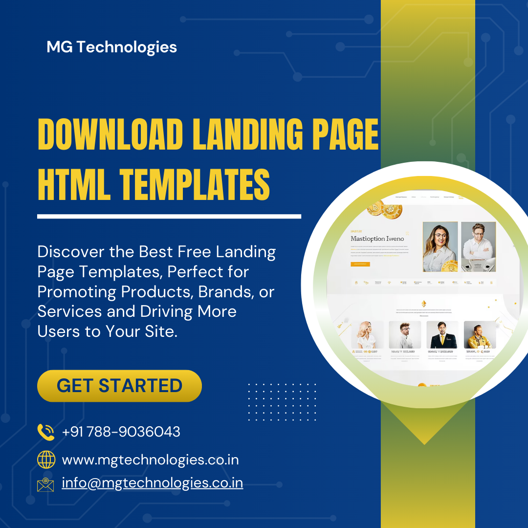 Elevate Your Marketing Campaigns with Fully Customizable HTML Landing Page Templates