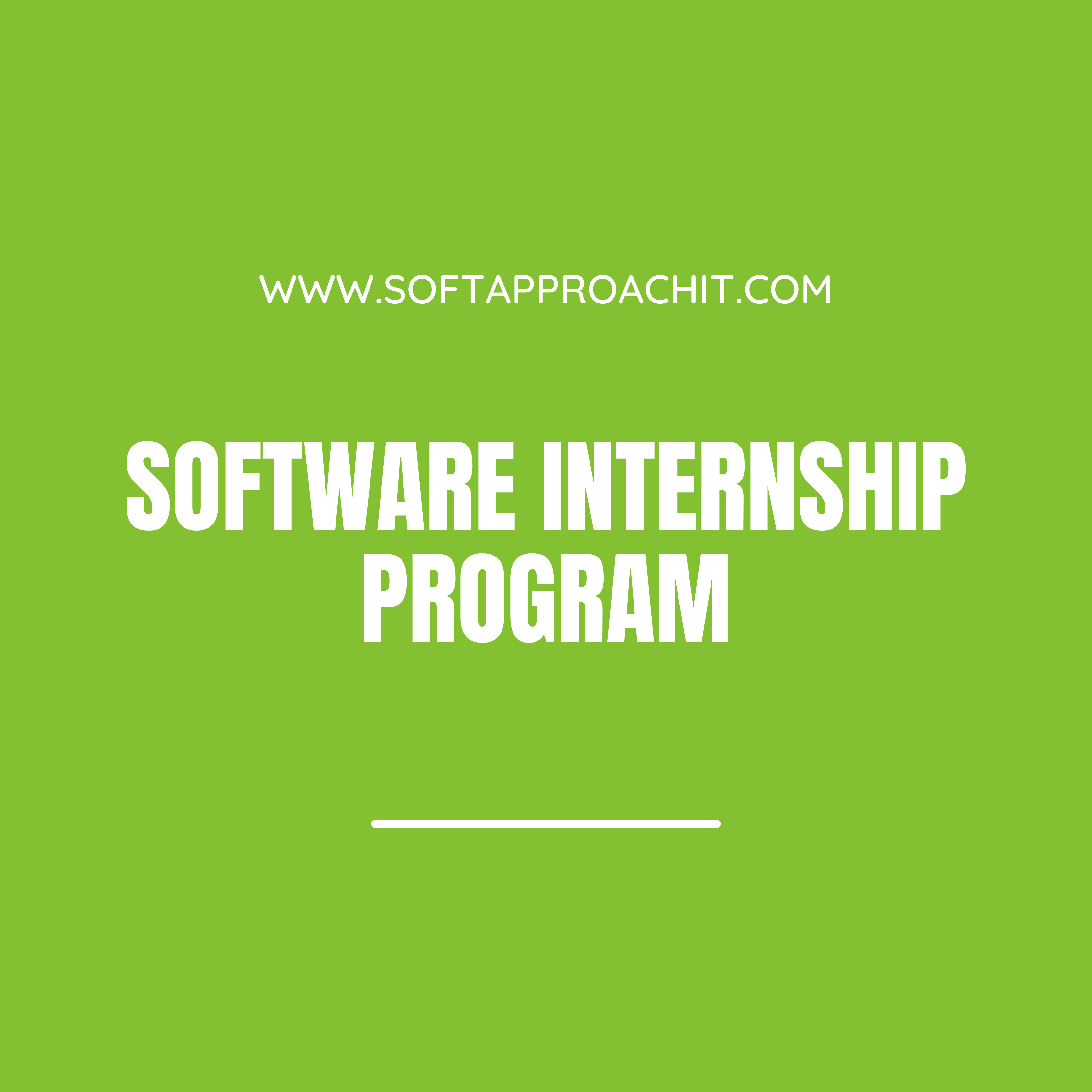 Why Should You Join Soft Approach IT for a Software Internship Program?