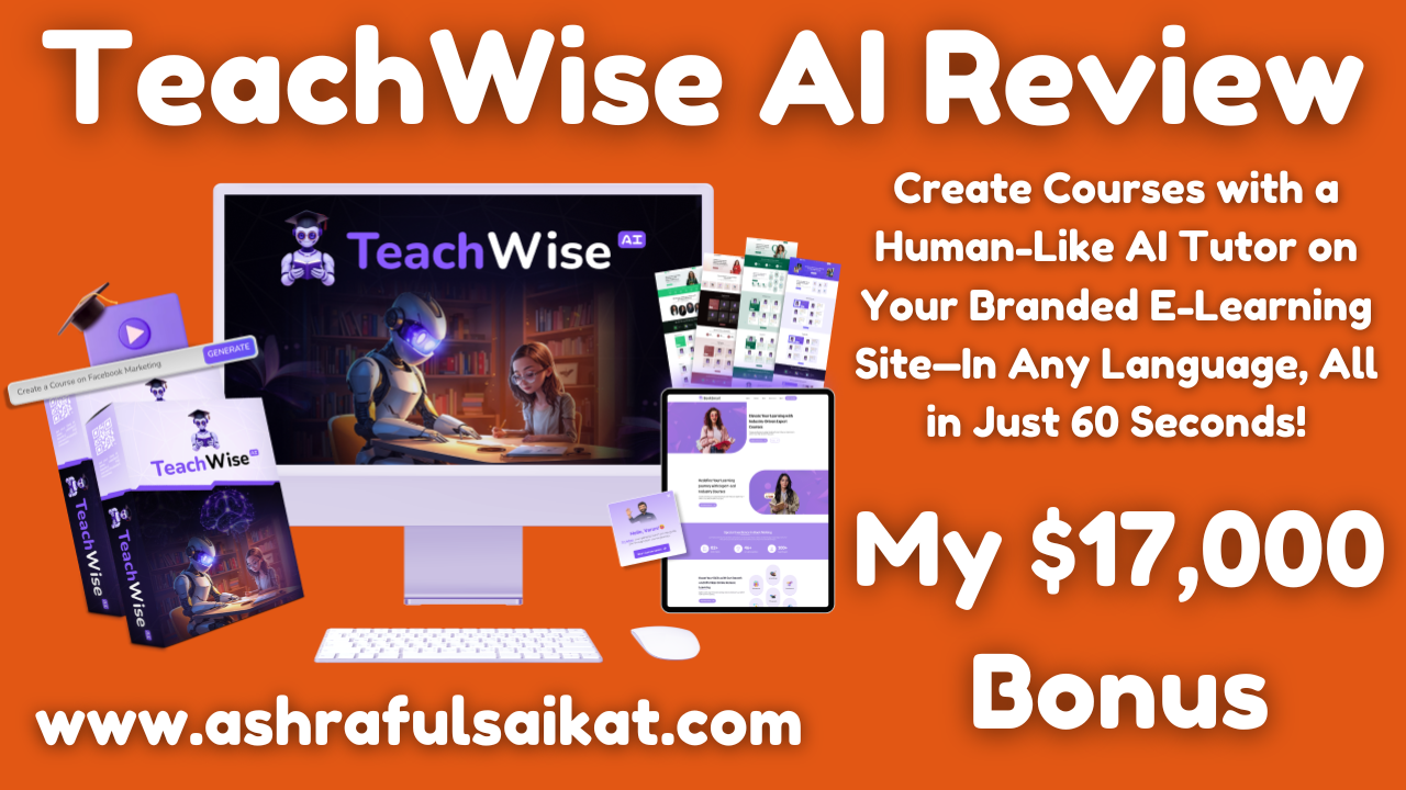 TeachWise AI Review - Create An E-Learning Site In Any Language