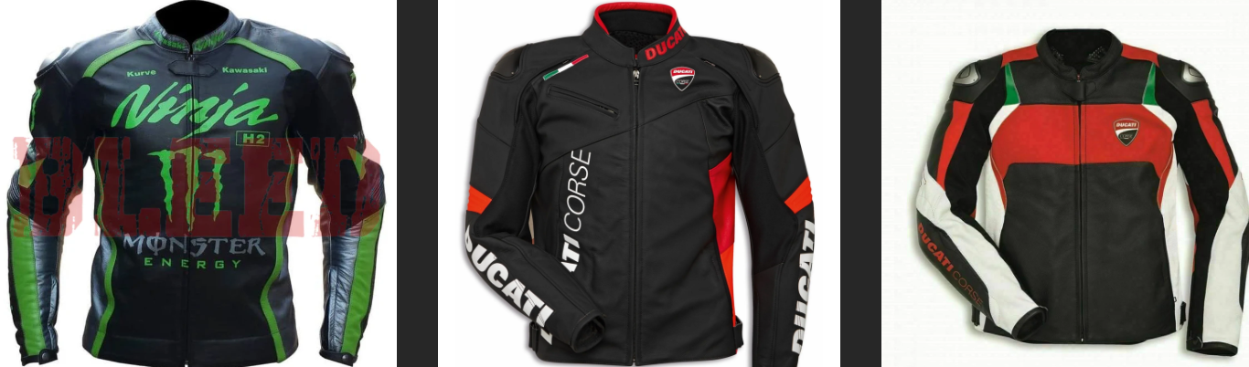 Unleash Speed and Style with Bleed's Motorbike Racing Leather Jacket