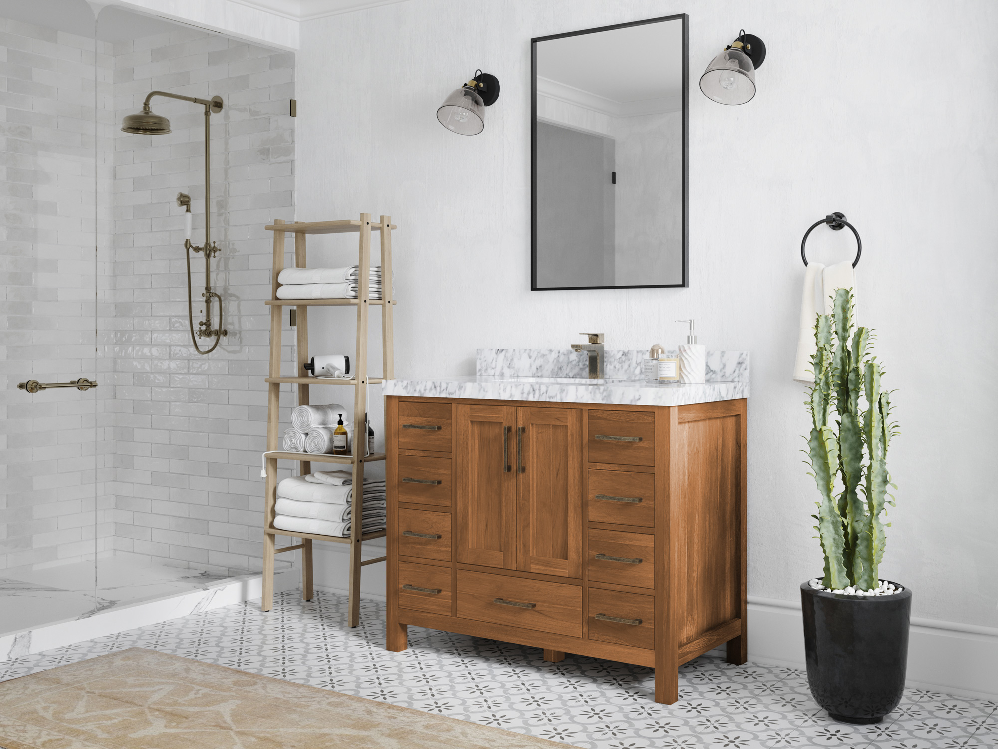What Features Define a Truly Luxurious Bathroom Vanity?