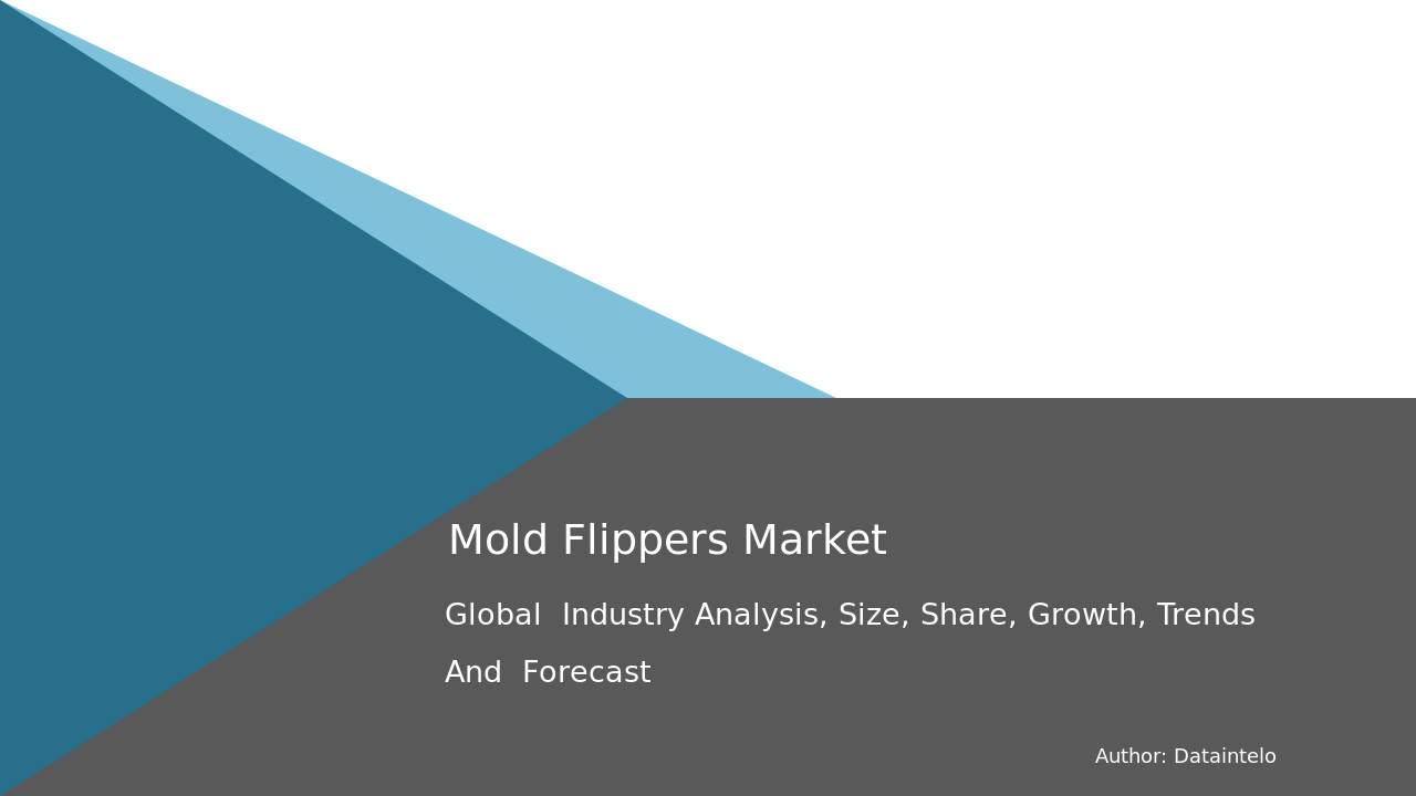 Global Mold Flippers Market Segmentation: Type and Application