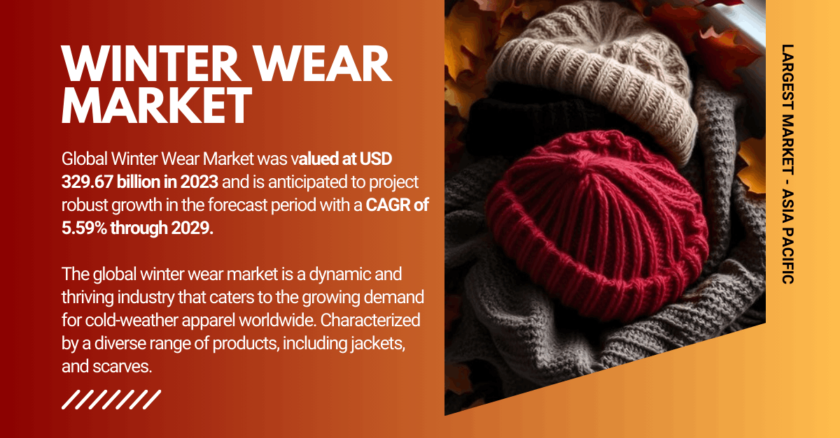 Winter Wear Market Growth Forecast: USD 329.67 Billion and 5.59% CAGR by {2029}