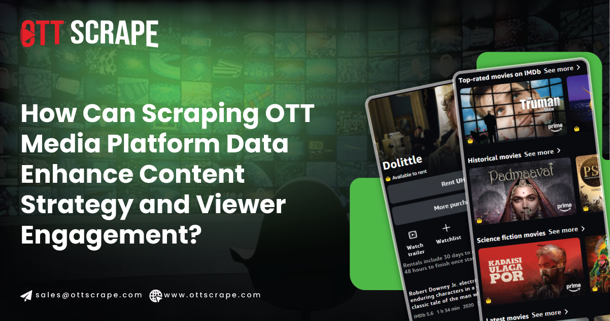 Enhance Content Strategy by Scraping OTT Media Platform Data