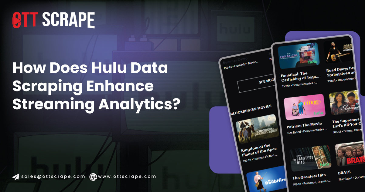 Enhance Streaming Analytics with Hulu Data Scraping