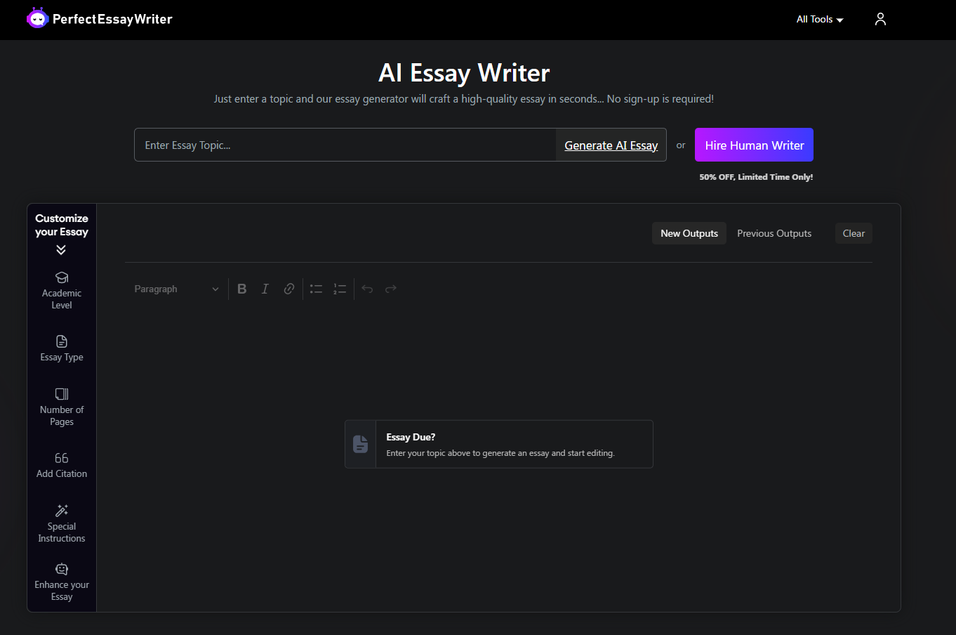 Let PerfectEssayWriter.ai Handle Your Academic Tasks This Christmas