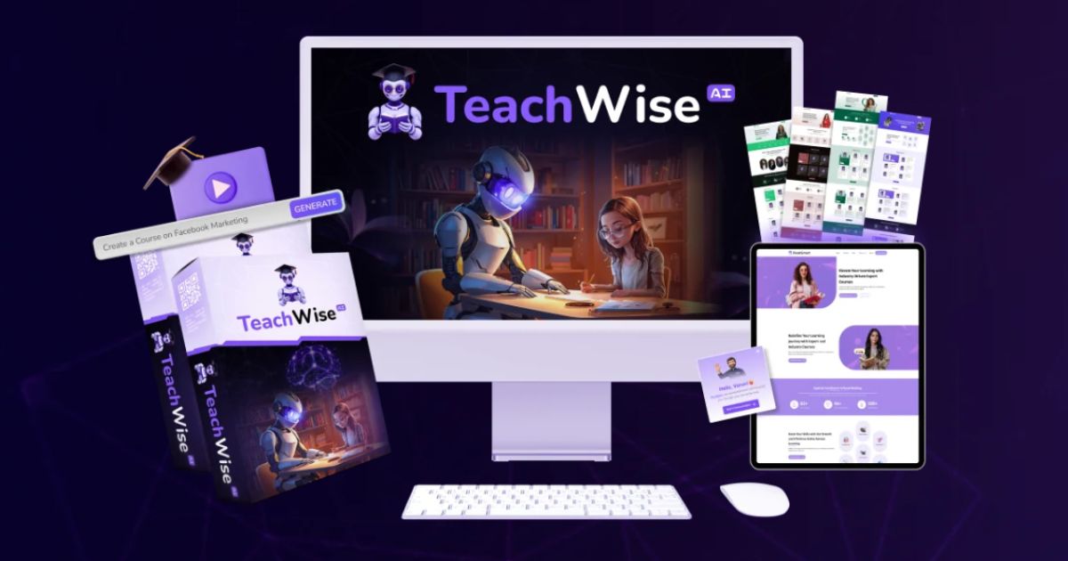 TeachWise AI Review: Create and Sell E-Learning Sites With AI