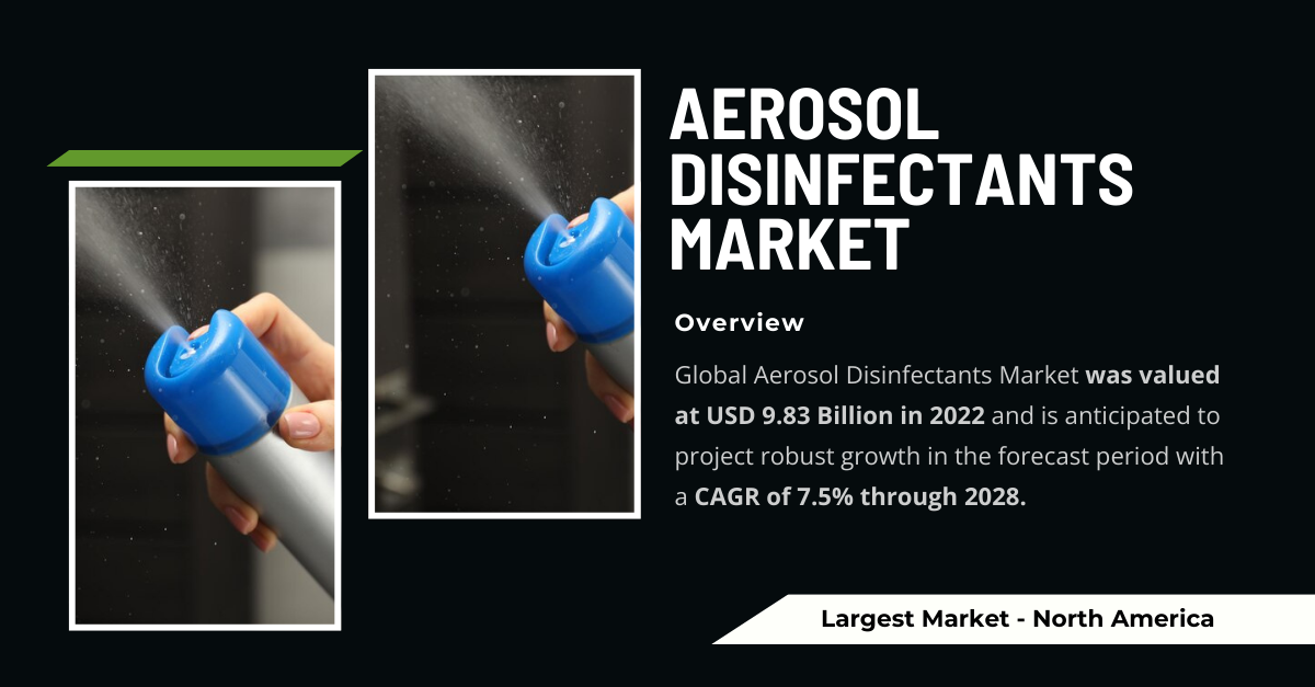 Aerosol Disinfectants Market Size and Key Trends Driving Growth Towards USD 9.83 Billion