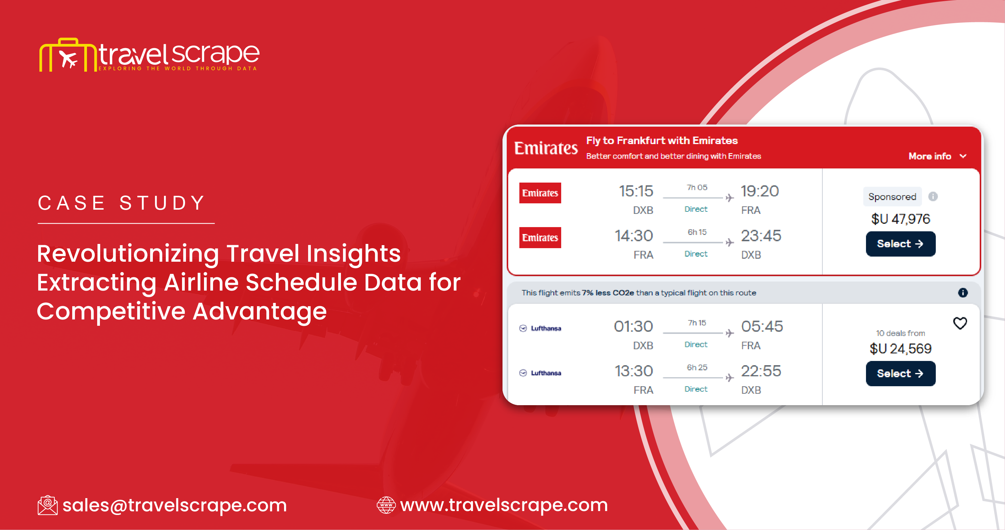 Extracting Airline Schedule Data for Competitive Advantage