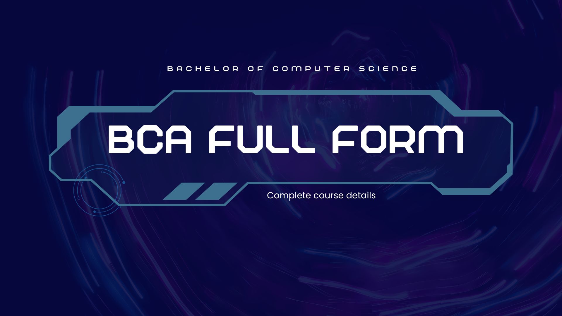 How to Balance Work and Study While Pursuing a BCA
