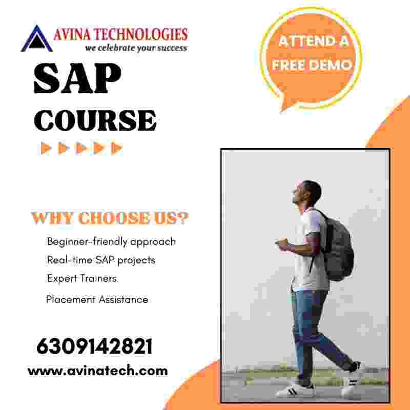 Best Sap training institute in Hyderabad, Ameerpet | FICO,MM,Abap,Basis,SD,MM,QM,Successfactors Training institute in Hyderabad