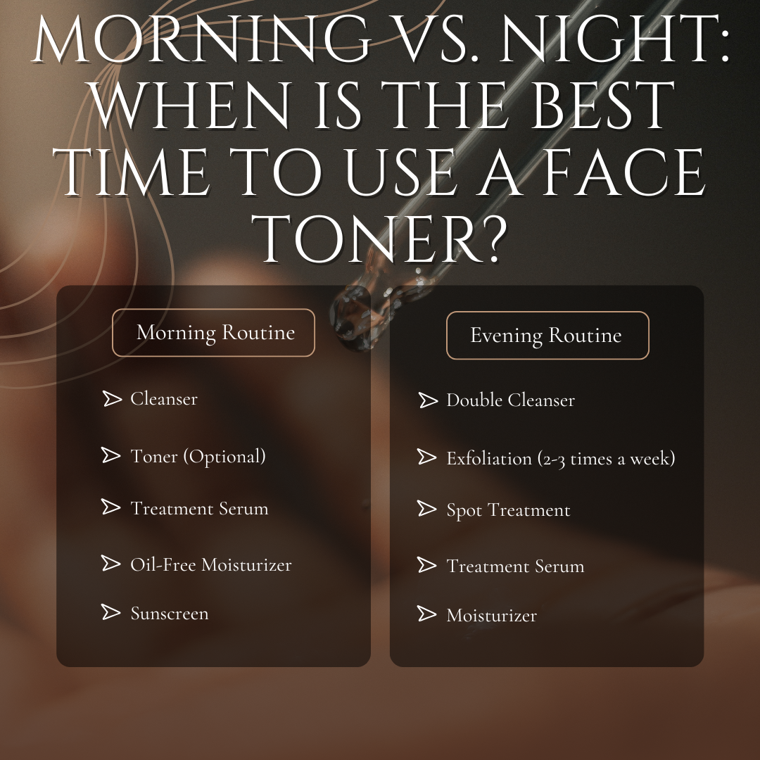 Morning vs. Night: When Is the Best Time to Use a Face Toner?