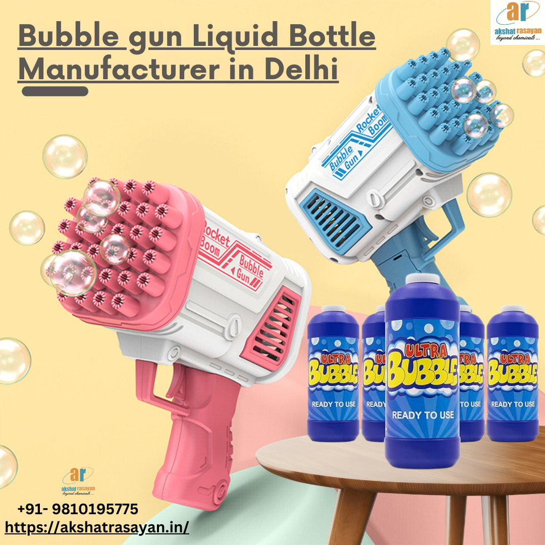 Bubble Solution for Bubble Machine Manufacturers in Delhi: Creating Magical Experiences