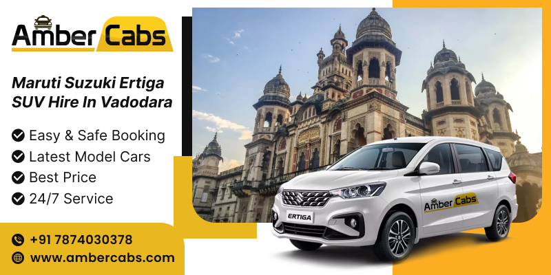 Ertiga 6-Seater on Hire in Vadodara | Book Online