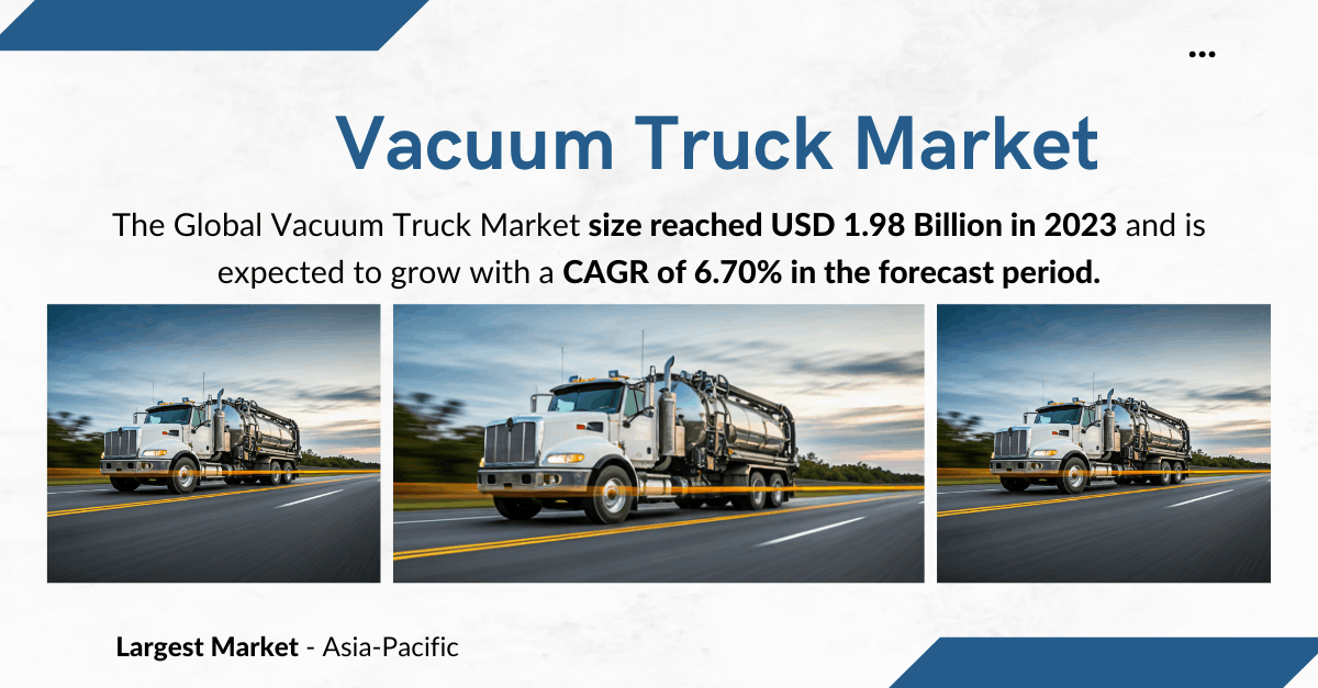 Vacuum Truck Market Insights: Key Trends, Demand, and Forecast {2029}