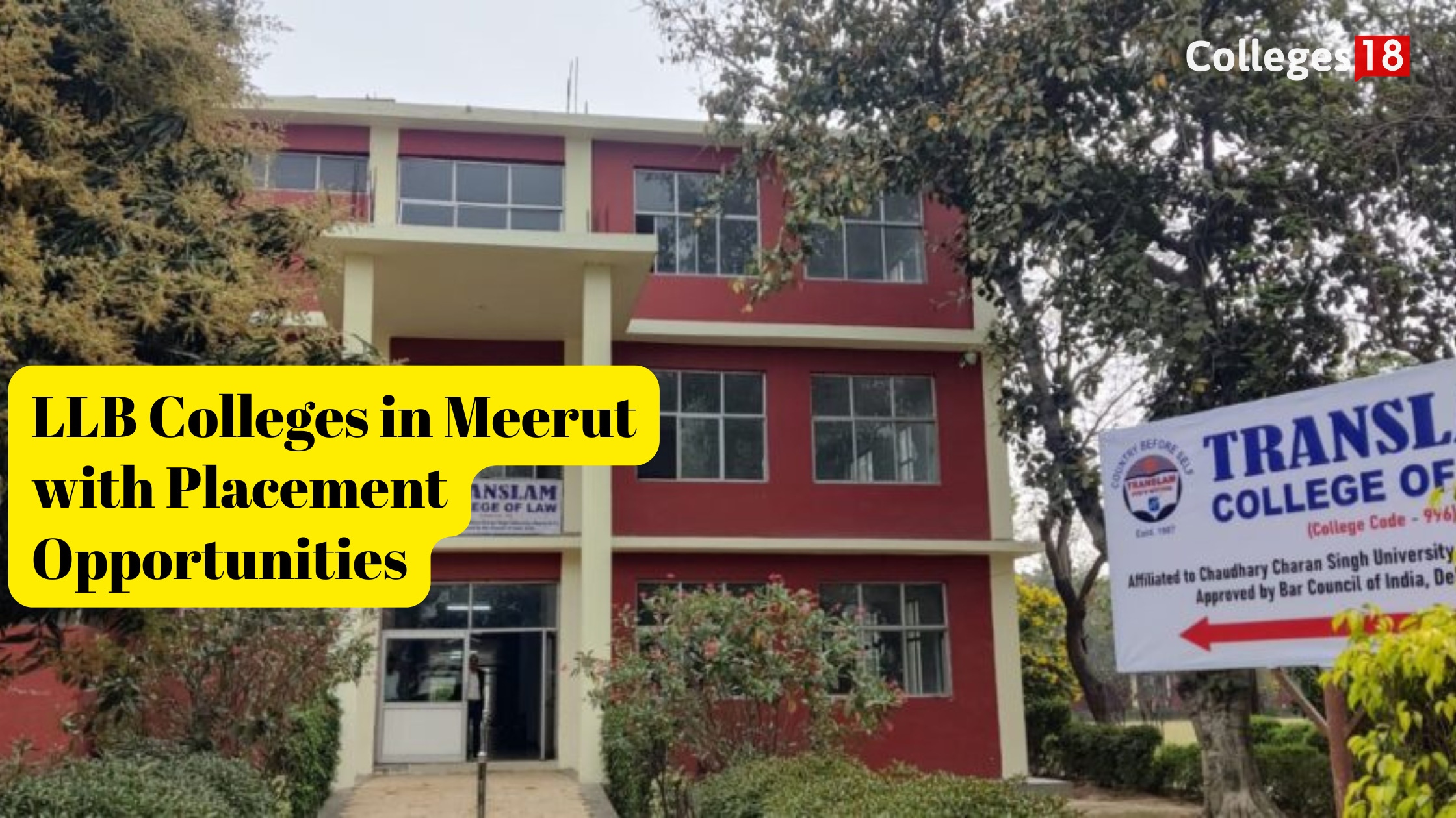 LLB Colleges in Meerut with Placement Opportunities